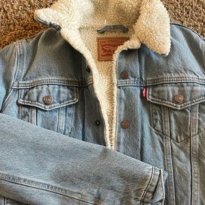 Levi’s Sherpa denim jacket